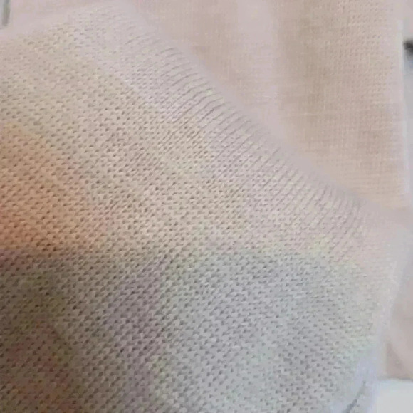 Talbots Oatmeal Quiet Luxury wool quilted lined  blazer. Size 10 - Picture 8 of 13